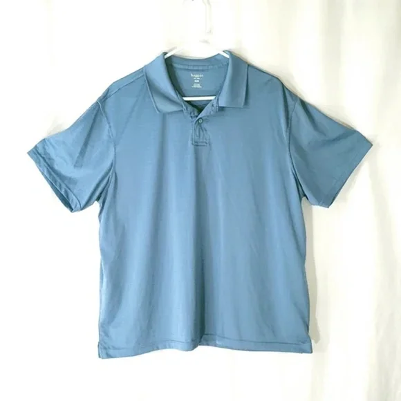 3/$25 Haggar Short Sleeve Square Textured Polo XL - Picture 1 of 8
